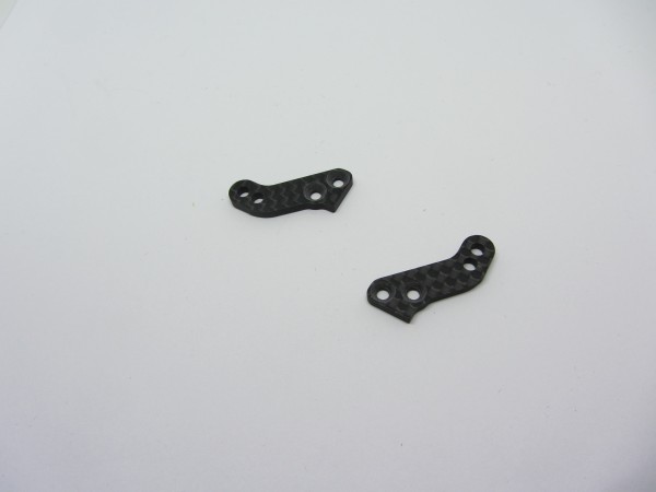XRAY 302206 - T4 2020 - Graphite Extension Plate for Alu Steering Block (2)