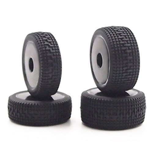 Carisma CA15640 – GT24B Offroad – Wheel Set – BLACK - Meeni Pin Rally (4 pcs)