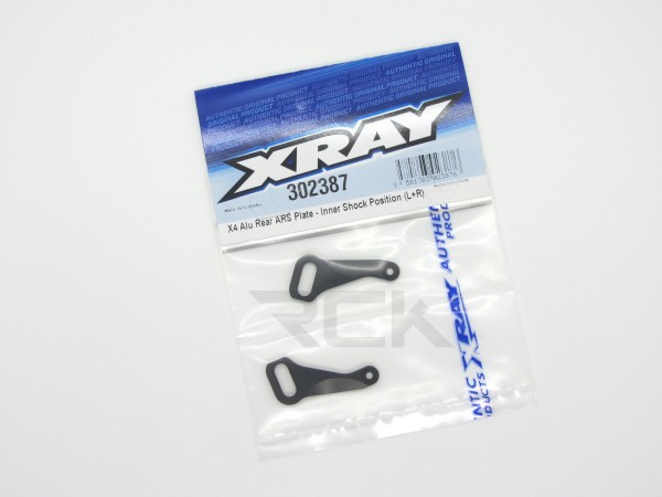 XRAY 302387 - X4 2024 - Alu Rear Steering Plate (left + right)