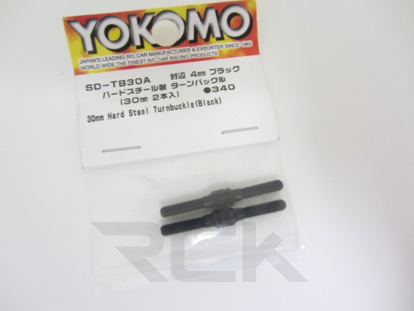 Yokomo SD-TB30A - BD9 - 30mm Spurstange (2 Stück)