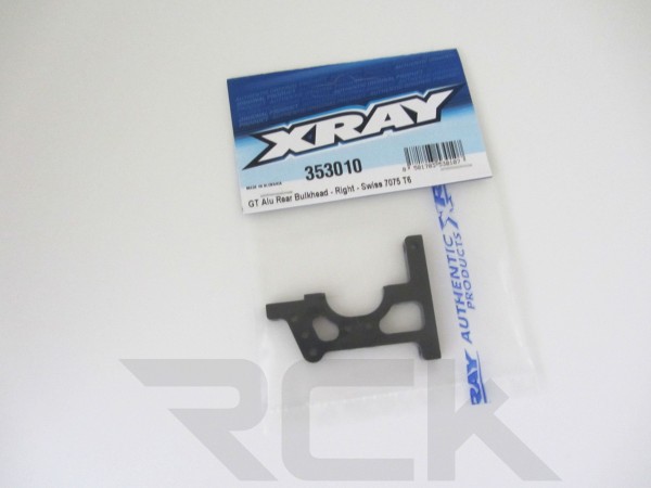 XRAY 353010 - GTXE 2023 - Alu Rear Bulkhead - Right - Swiss 7075 T6