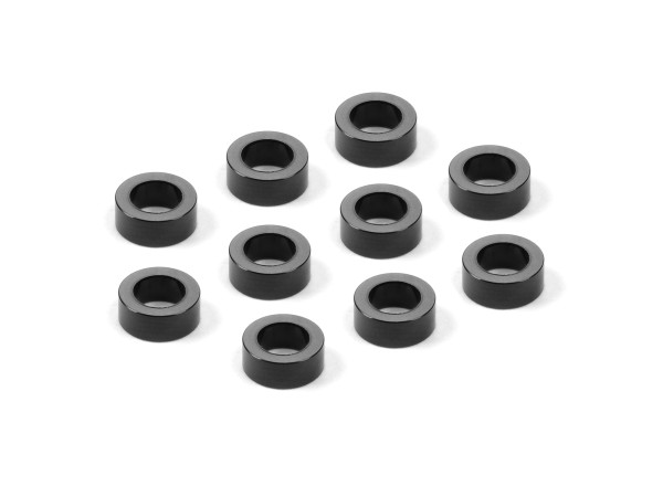 XRAY 303140-K - X4- Alu Shims - 3x5x2.0mm - SCHWARZ (10 pcs)