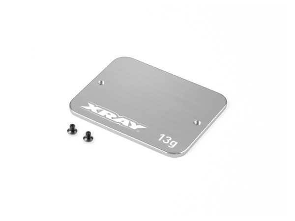 XRAY 326153 - XB2 2024 - Stainless Steel Plate under Servo - 13g