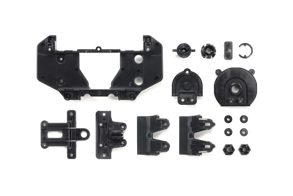 Tamiya 51734 - BT-01 - F-Parts + L-Parts - Motorhalterabdeckung + Karosseriehalterplatten