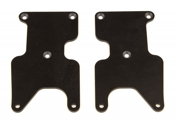 Team Associated 81437 - B3.2 - Factory Team Rear Suspension Arm Inserts, G10, Rear, 2.0 mm (1 pair)