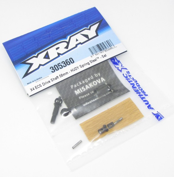 XRAY 305360 - X4 - ECS Drive Shaft - 58mm (1 pc)