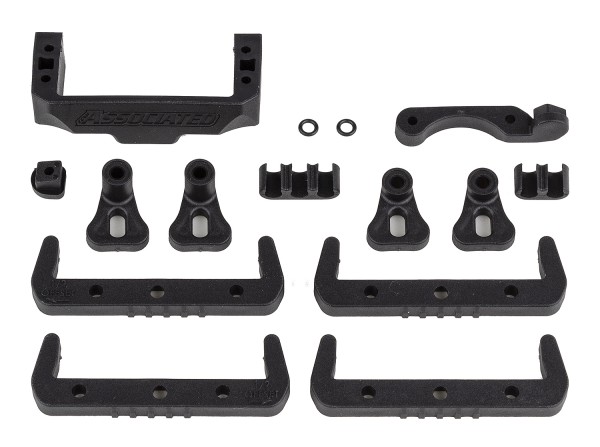 Team Associated 92418 - RC10B7 - Battery Mount, Fan Mount, Servo Mount