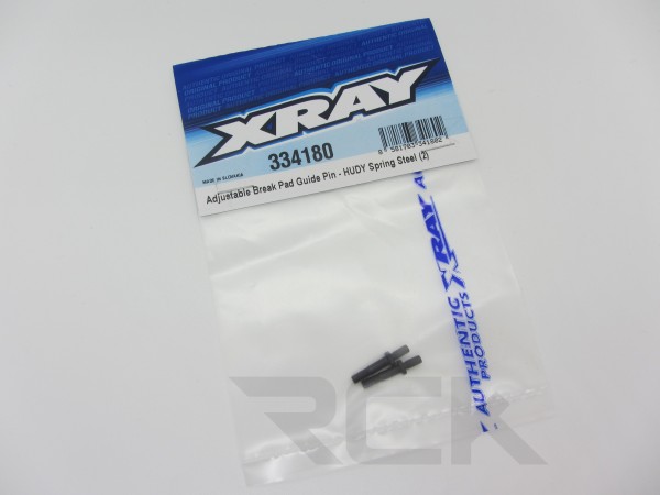 XRAY 334180 - NT1 2023 - Einstellbarer Break Pad Pin - HUDY Sping Steel