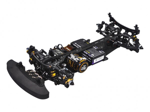 Serpent 400043 - X20 FWD 2021 medius - 1:10 EP FWD Touring Car - Carbon Chassis