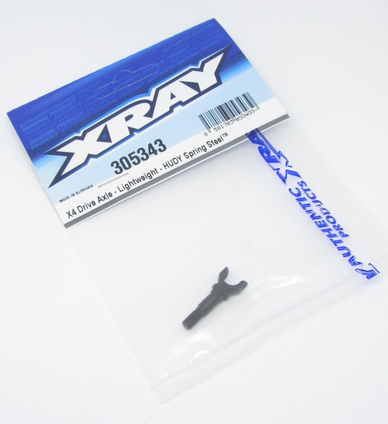XRAY 305343 - X4 - Lightweight Radachse - hinten - Federstahl (1 Stück)
