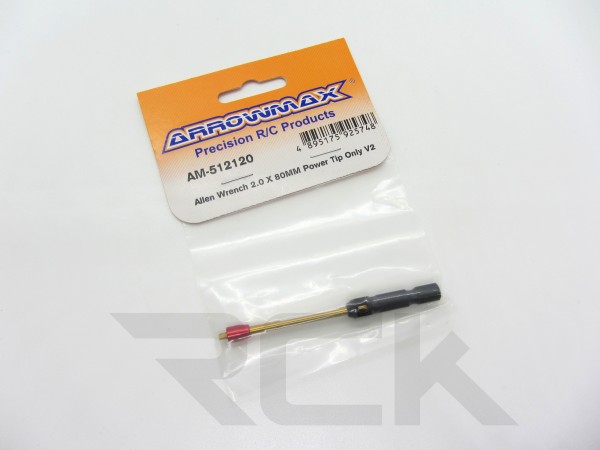Arrowmax 512120 - Innensechskantschlüssel 2.0 X 80mm Power Tip - V2