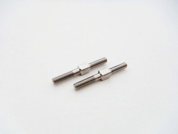 Hiro Seiko 48630 - Titanium Turnbuckle Set - 3x30mm (2pcs)