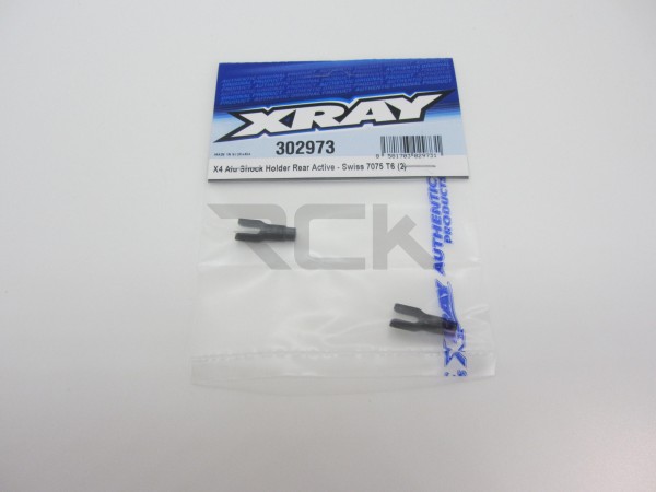 XRAY 302973 - X4 2024 - Alu Shock Holder Rear Reactive (2 pcs)