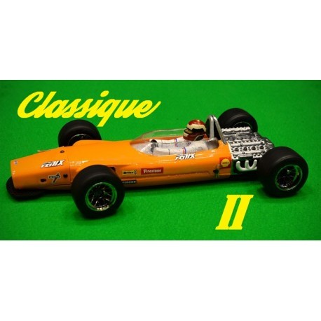 FENIX CL2002-GD - Classique 2 - 1:10 Retro Formel - Baukasten - Kegeldiff - Type 1 Karosserie