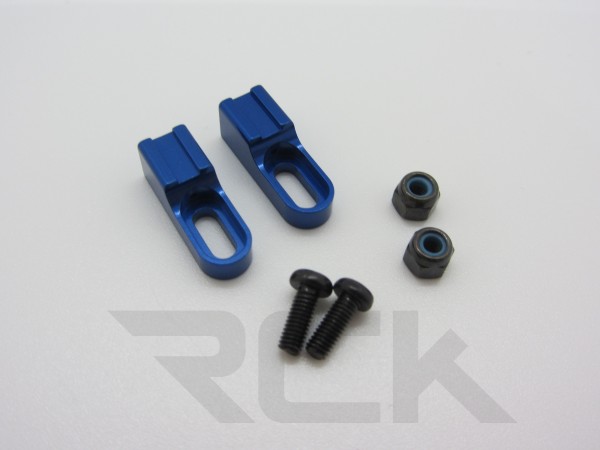 Square SGE-07BY - Alloy Servo Mount Set - DARK BLUE