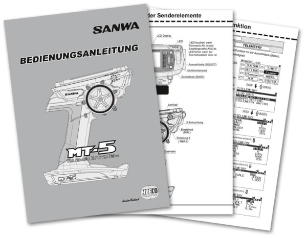 SANWA - MT-5 - deutsche Anleitung