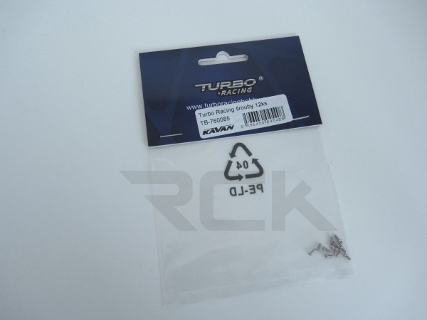 Turbo Racing - TB-760085 - Schrauben Satz - Offroad C81 - für 1:76 Turbo Cars (12 Stück)