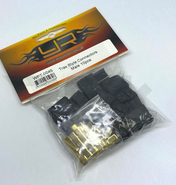 Yeah Racing WPT-0045 - Trax Style Verbinder Stecker (10 Stück)