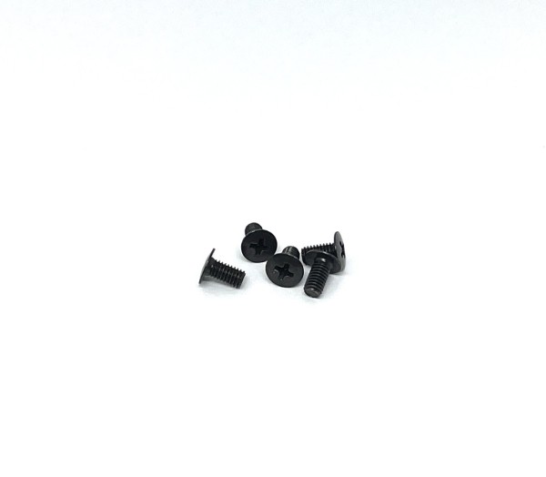 Tamiya 9808228 - TA-08 - Schrauben mit flachem Kopf - M3x6mm (5 Stück)