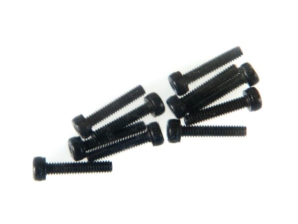 Mugen B06606 - MTC-2 - Schrauben M2x10mm - Zylinderkopf (10 Stück)