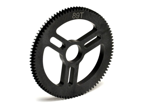 Exotek 2074 - FLITE Spur Gear POM - 48dp - 89 T - for Exotek spur gear hubs - 48mm diameter