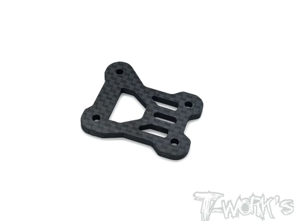 T-Work's TO-267-MP10E - Carbon Center Gear Cover - for Kyosho MP10E