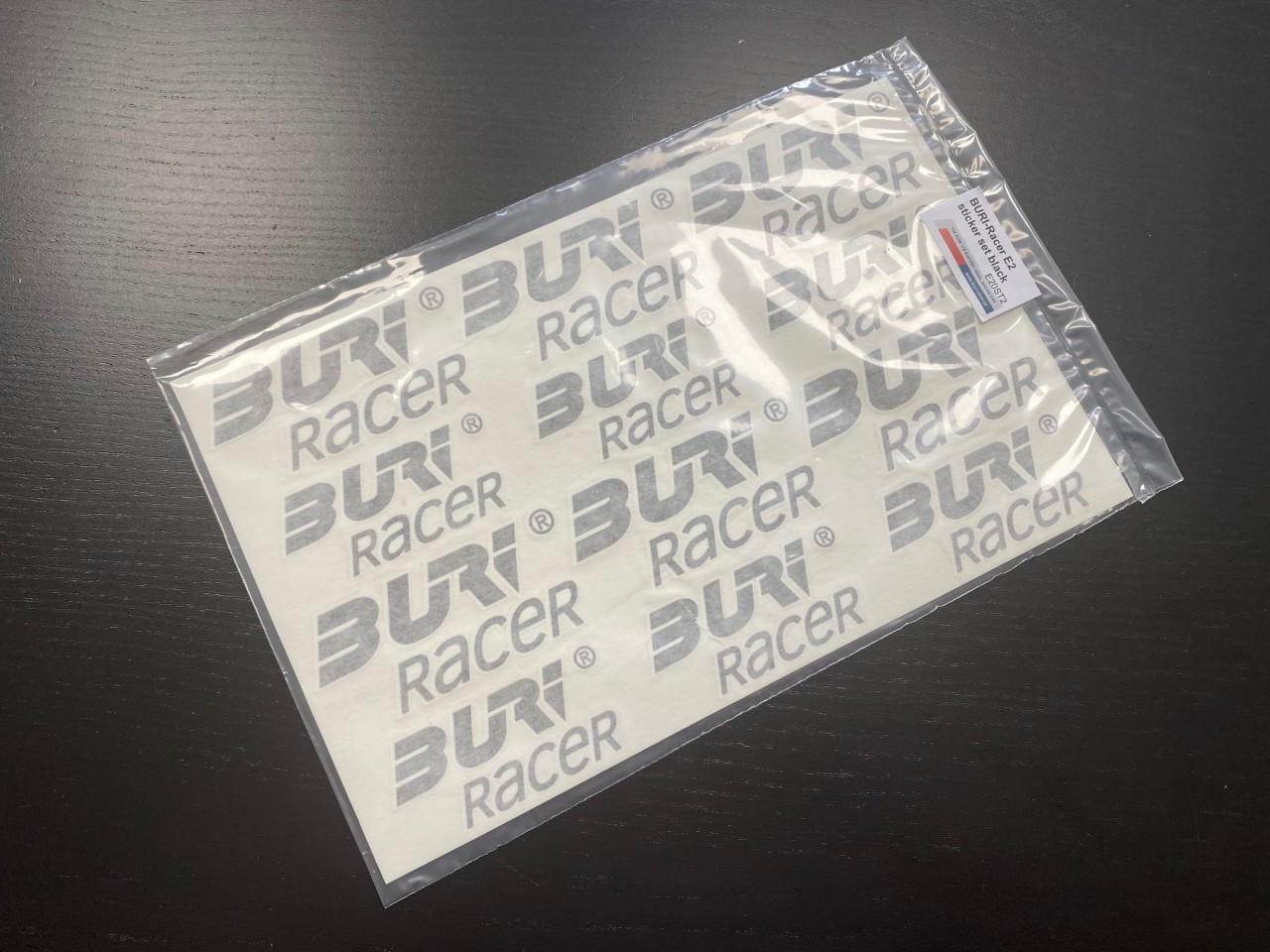 BURI Racer - BURI E2 Dekorbogen - 230x145cm