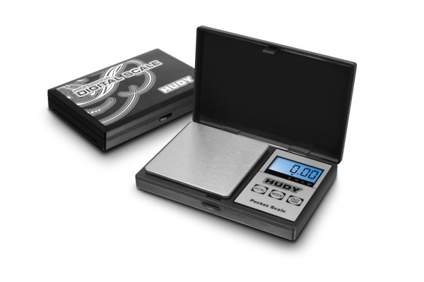 HUDY 107865 - Digital Micro Pocket Präzisionswaage / max. 300g - Auflösung bis 0,01g - V2