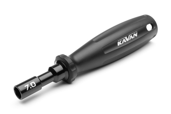 KAVAN KAV759 - Schraubendreher mit Kunststoffgriff - 7.0mm Steckschlüssel