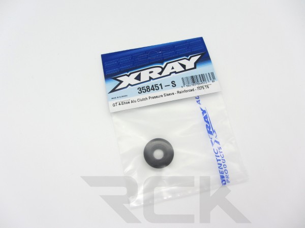 XRAY 358451-S - GTX8 2023 - 4-Backen Alu Kupplung Druck Hülse - Verstärkt