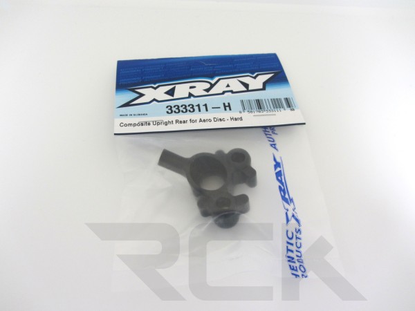XRAY 333311-H – NT1 2023 – Composite Radträger hinten Aero Disc - Hart
