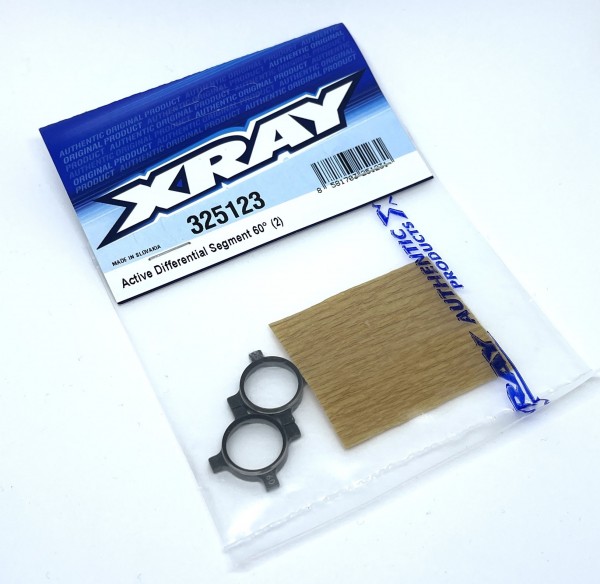 XRAY 325123 - XB2 / XB4 - Active Diff Segment - 60° (2 pcs)
