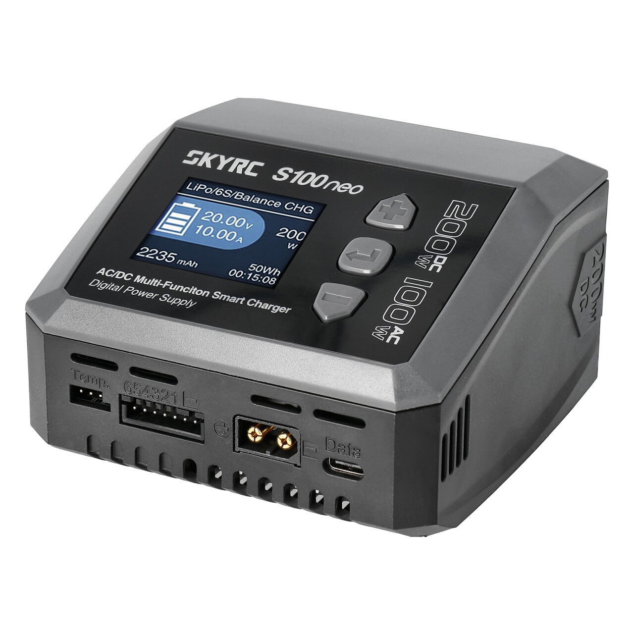 SkyRC 100202-01 - S100 Neo Ladegerät - 1-6S 10A 100W - AC