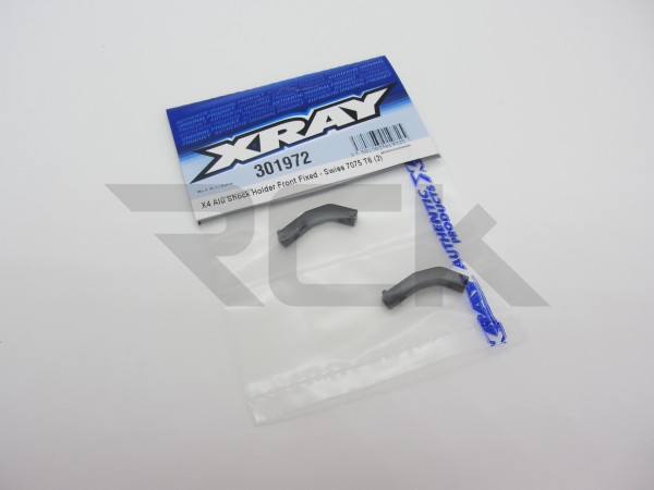 XRAY 301972 - X4 2024 - Alu Shock Holder Front Fixed (2 pcs)