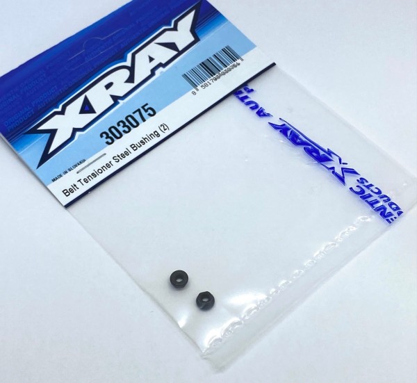 XRAY 303075 - X4 - Stahl Buchsen für Riemenspanner (2 Stück)