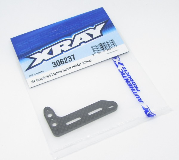 XRAY 306237 - X4 - Carbon Servohalter - 3.0mm