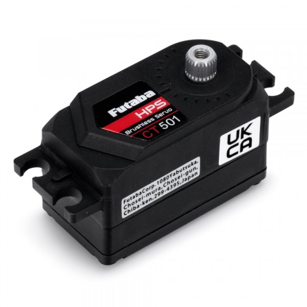 Futaba HPS CT501 - Low-Profile Brushless Servo - 0.06sec / 21.0kg