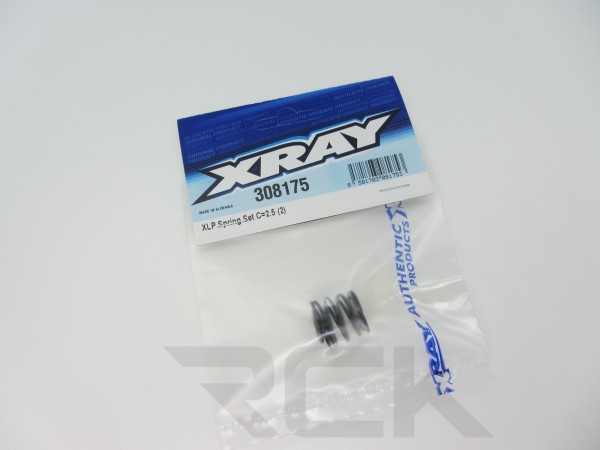 XRAY 308175 - X4 2023 - XLP Spring - C=2.5 (2 pcs)