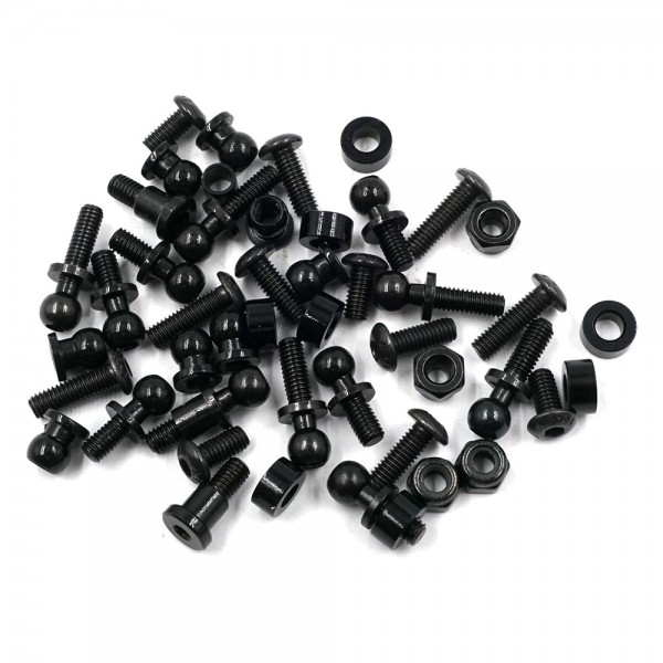 Yeah Racing TATT-050 - Tamiya TT-02 - Screw and Balls Set - for TATT-S04 Kit