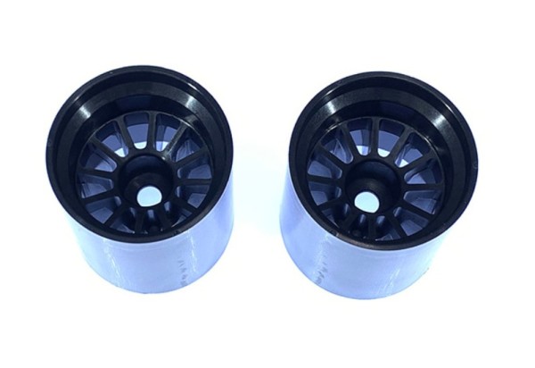 Square SFC-203BK - Tamiya F103 - Front Rims - Black (1 Pair)