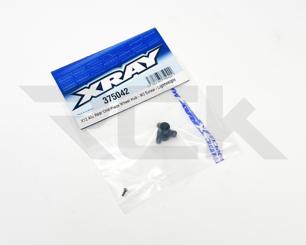 XRAY 375042 - X12 2023 - Alu Radmitnehmer einteilig - M2 Schraube - Lightweight