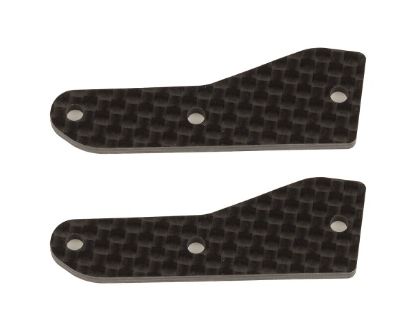 Team Associated 81537 - RC8B4 - FT Front Upper Suspension Arm Inserts, carbon fiber, 2.0 mm (1 pair)