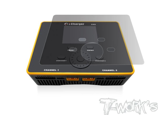 T-Work's TA-085-DX8 - Display Schutzfolie - für Junsi iCharger DX8 Ladegerät