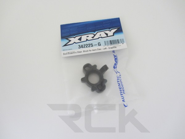 XRAY 342225-H - RX8 2023 - Extra Exzentrischer Lenkungsarm für Aero Disc - Links - Hart