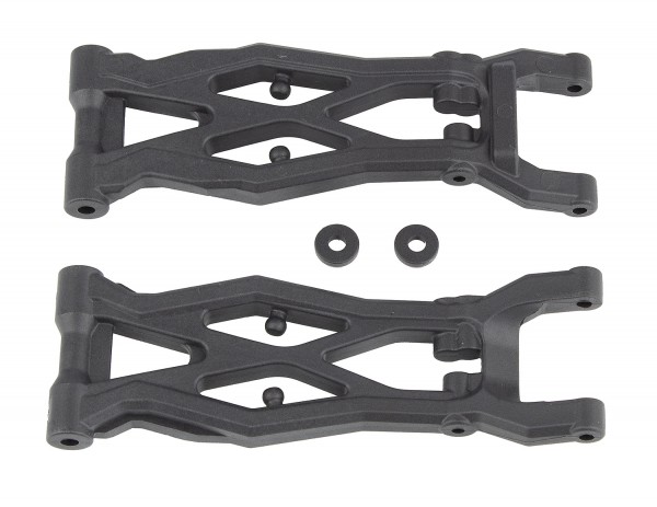 Team Associated 71141 - T6.2 - Factory Team Rear Suspension Arms - Gull Wing - Carbon (1 pair)