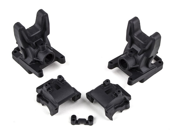 Team Associated 92326 - B74.2 - Factory Team Front Gearboxes - 0/2 diff height - graphite