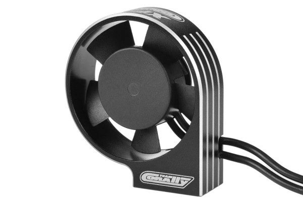 Corally 53115-2 - Ultra High Speed Cooling Fan - XF-30 - 30mm - Black/Silver