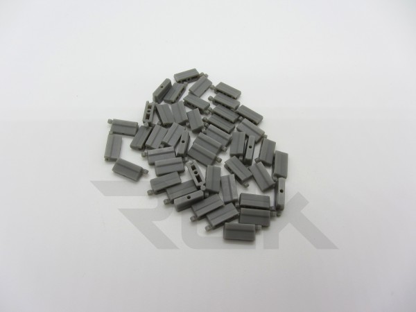 Turbo Racing - TB-760074 - Track Barriers - for 1/76 TURBO Cars - GREY (50 pcs)