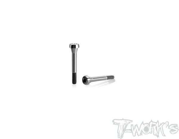 T-Work's TP-800R-C - Titanium BDL Screw (SC2X15 ) for Awesomatix A800R (2 pcs)