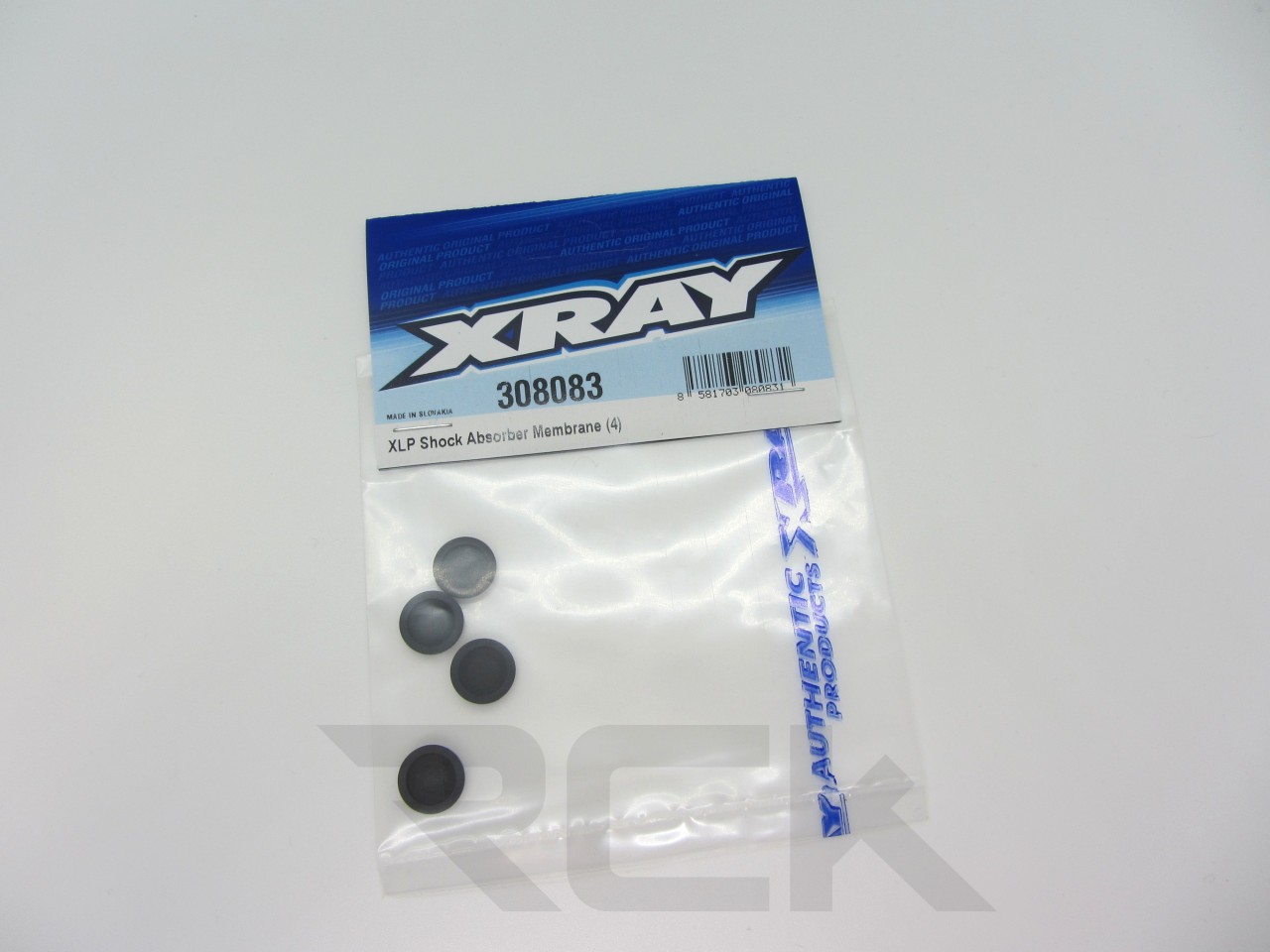 XRAY 308083 - X4 2023 - XLP Dämpfer Membranen - (4 Stück)